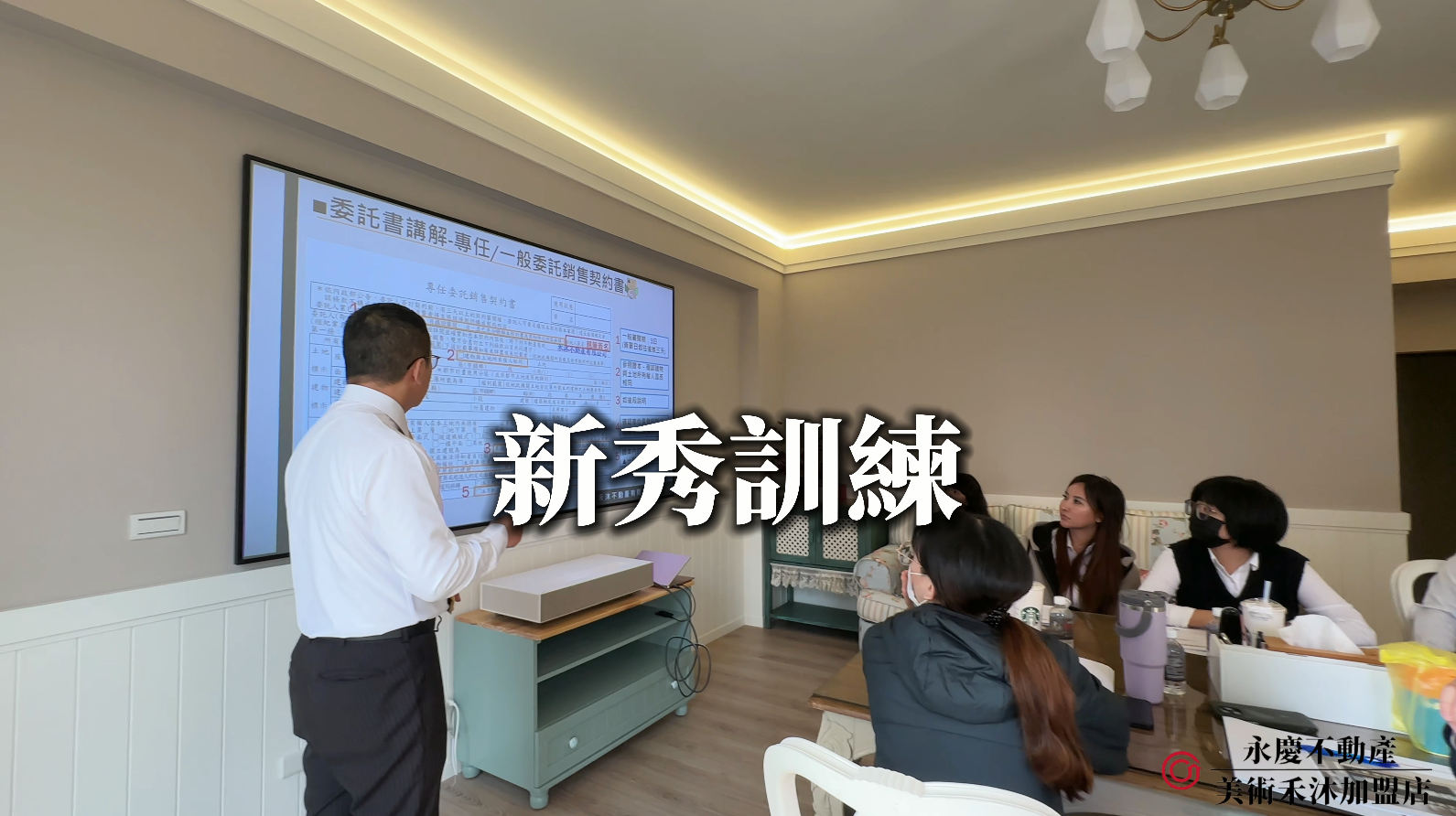 房產喝咖啡的團隊&社區活動圖片